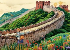 长城小故事；长城小故事手抄报