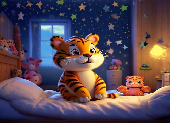 6-8岁瘪嘴老虎儿童睡前故事，幼儿故事瘪嘴老虎