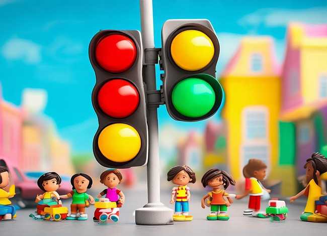 儿童红绿灯故事书；幼儿红绿灯绘本故事读后感