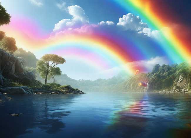 彩虹的来历故事文字版 - 彩虹的来历故事文字版大全