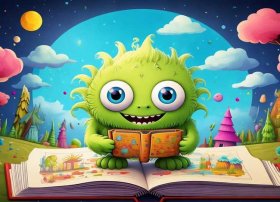 儿童故事小怪物完整版视频 - 小怪物的绘本故事