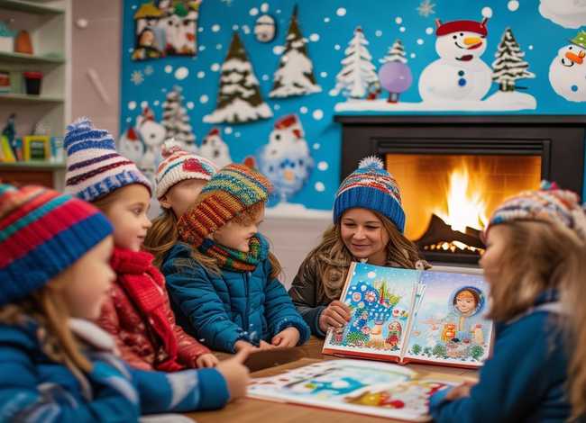 关于冬天的故事一年级，关于冬天的故事一年级写话