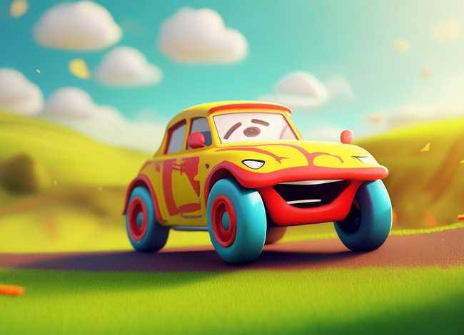 儿童故事汽车是怎样运动起来的，汽车是怎样跑起来的绘本故事