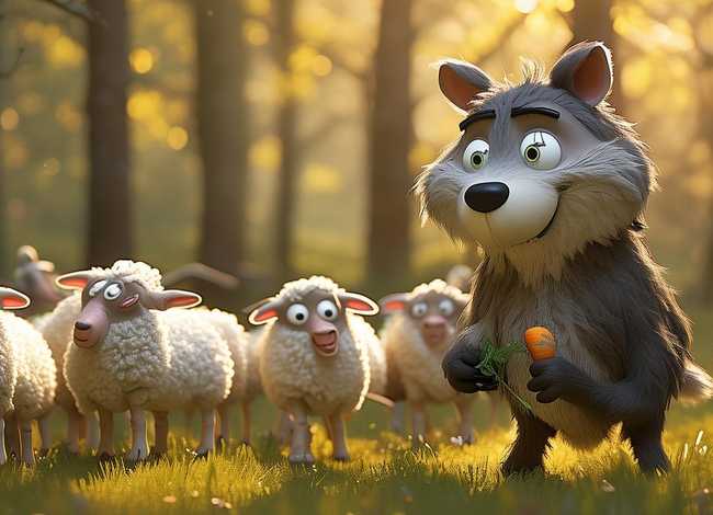 儿童故事狼和羊内容;狼和羊的故事内容 儿童故事狼和羊内容;狼和羊的故事内容