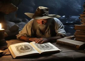 渔夫和魔鬼故事，渔夫和魔鬼故事书