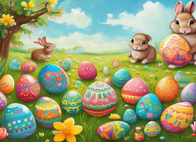 复活节故事书 复活节彩蛋绘本故事