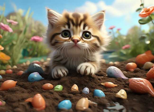 小猫种鱼的故事 课文 - 小猫种鱼的故事 课文朗读