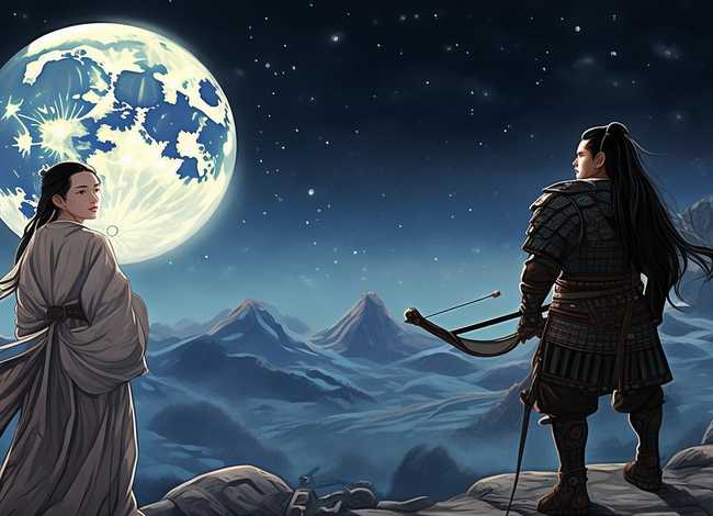 嫦娥后羿的故事 嫦娥后羿的故事英语简述