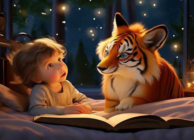 宝宝睡前故事狐假虎威、狐假虎威故事视频 宝宝睡前故事