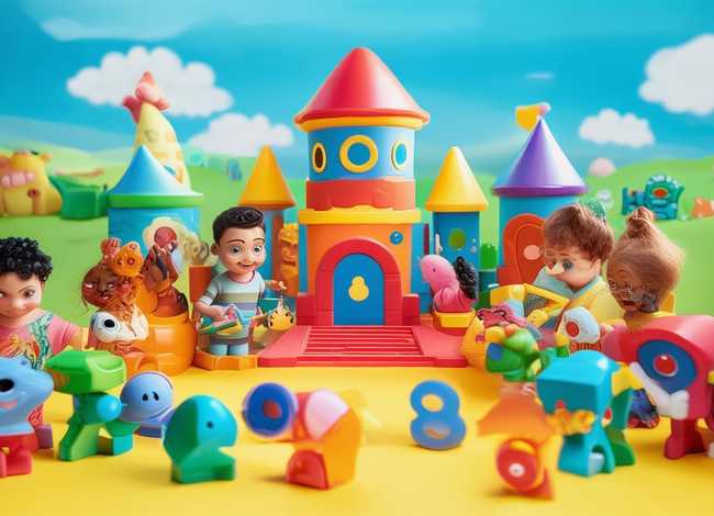 儿童玩具故事益智动画；儿益智玩具故事视频