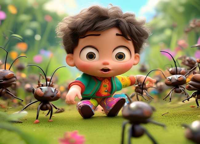 臭虫儿童 臭虫儿童绘画图片 臭虫儿童 臭虫儿童绘画图片