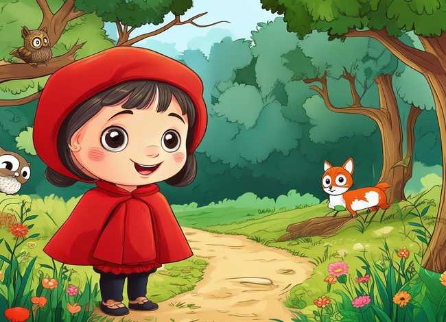 儿童小红帽故事演讲 - 幼儿园小红帽故事演讲视频