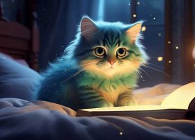 儿童睡前故事在线听会变色的孔雀（睡前故事会变颜色的小猫）