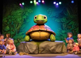 聪明乌龟儿童故事表演 - 聪明的乌龟故事表演