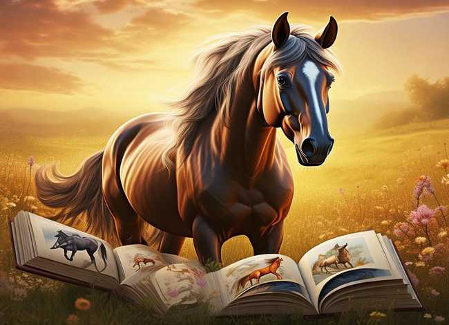 有没有关于马的故事；有没有关于马的故事书