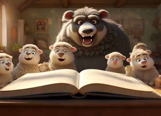 大灰狼和七只小羊故事免费听 大灰狼和七只小羊故事免费听书