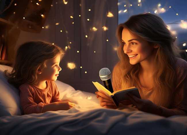 听抖音儿童睡前故事 - 抖音上那个讲睡前故事的是谁