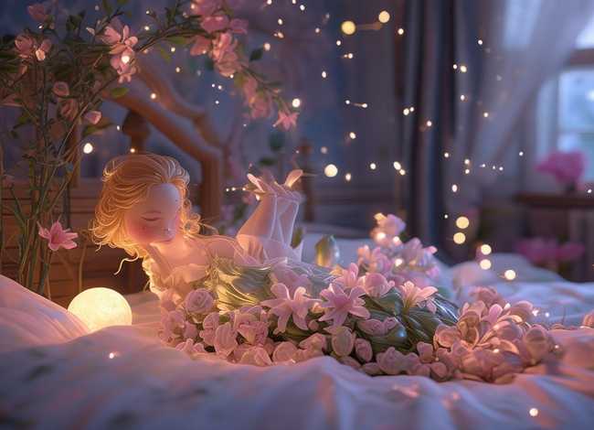 拇指姑娘童话睡前故事 - 拇指姑娘 睡前故事