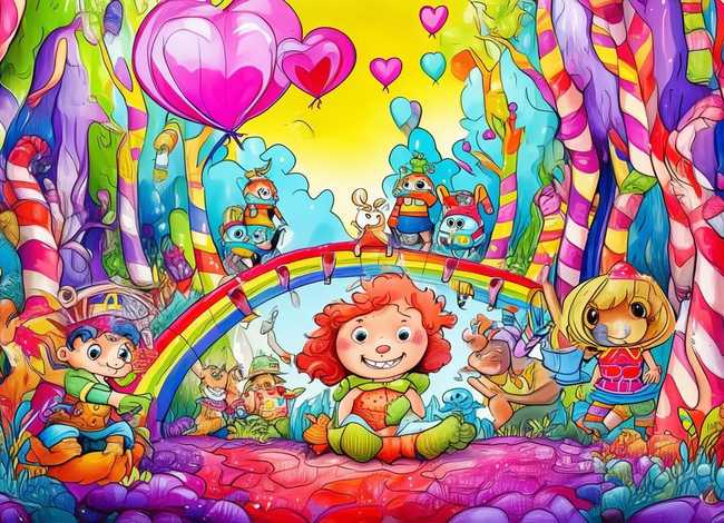 儿童画故事、儿童画故事手绘画册