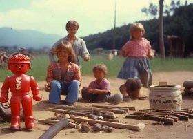 80年代的农村儿童玩具 - 80年代的农村儿童玩具叫什么