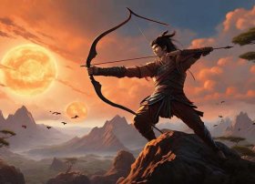 宝宝巴士后羿射日的故事，故事后羿射日的故事