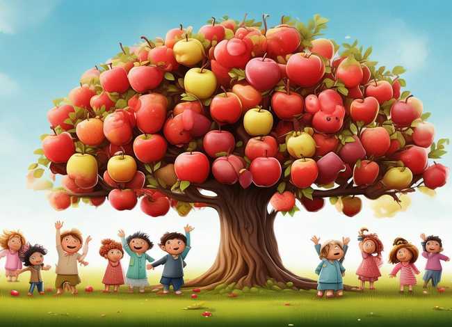苹果的故事儿童版 关于苹果的故事幼儿 苹果的故事儿童版 关于苹果的故事幼儿