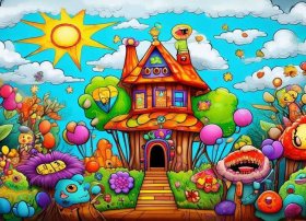 儿童故事手绘画图片大全 儿童故事绘画作品图片