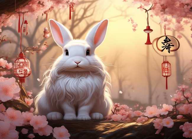 十二生肖兔子的故事 - 十二生肖兔子的故事图片