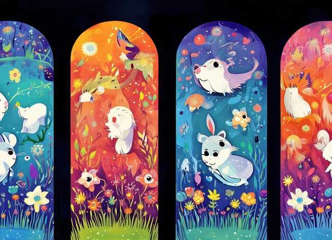 幼儿故事四格连环画简笔画 幼儿故事四格连环画简笔画大全