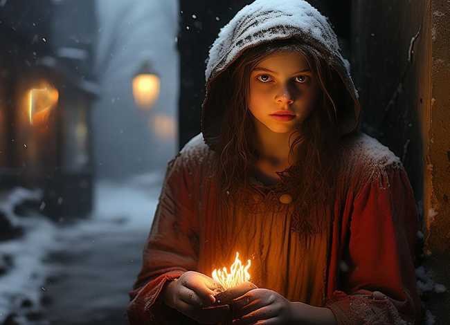 卖火柴的小女孩儿童故事完整版，卖火柴的小女孩故事完整版故事