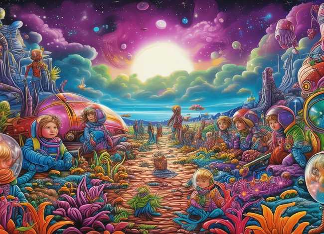 儿童科幻小故事；幼儿科幻小故事