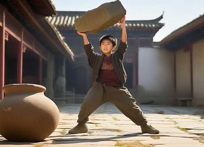 司马光砸缸的故事简单版；司马光砸缸的故事简单版视频