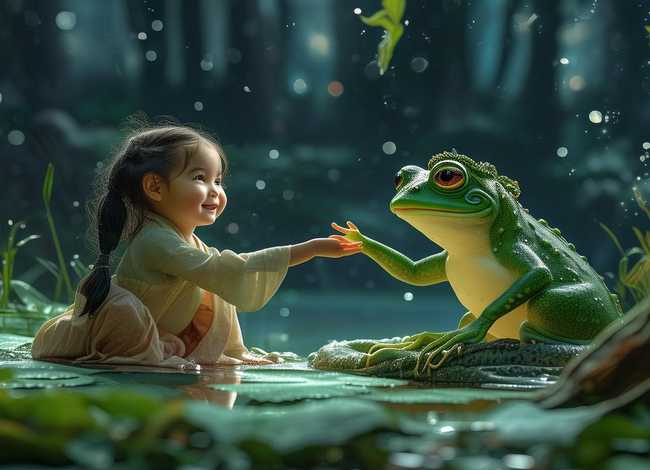 中华儿童故事青蛙王子 儿童故事青蛙王子 中华儿童故事青蛙王子 儿童故事青蛙王子