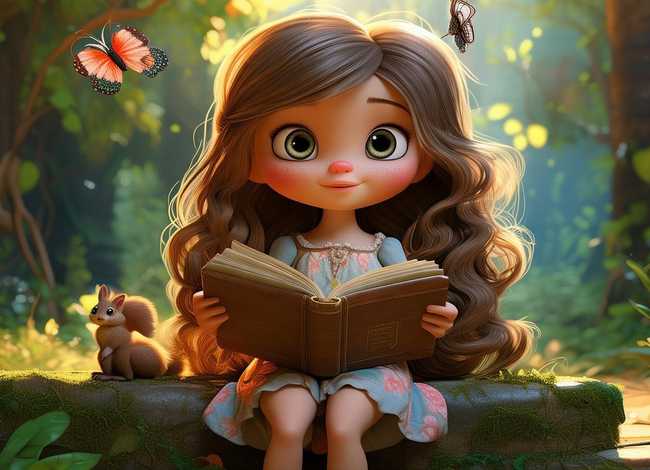 关于小女孩儿童故事小说 - 关于小女孩的故事绘本