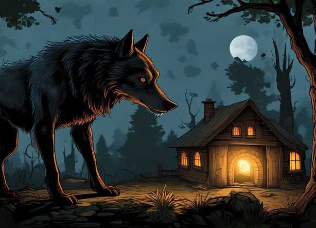 饥饿的大灰狼的故事、饥饿大灰狼的故事 睡前故事在线听 饥饿的大灰狼的故事、饥饿大灰狼的故事 睡前故事在线听