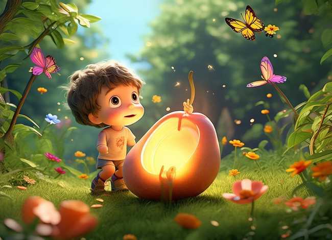 分析儿童故事巜李子核的特点 - 李子核的故事视频