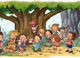 多角色儿童故事；角色多一点的幼儿故事