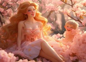 蜜桃公主儿童故事；蜜桃公主和捣蛋鬼故事串词