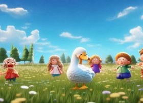 关于鹅的儿童故事、关于鹅的幼儿故事