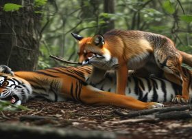 狐假虎威故事简短 - 狐假虎威故事简短概括