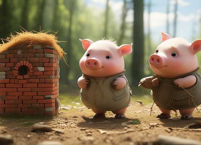 三只小猪儿童剧；三只小猪儿童剧台词