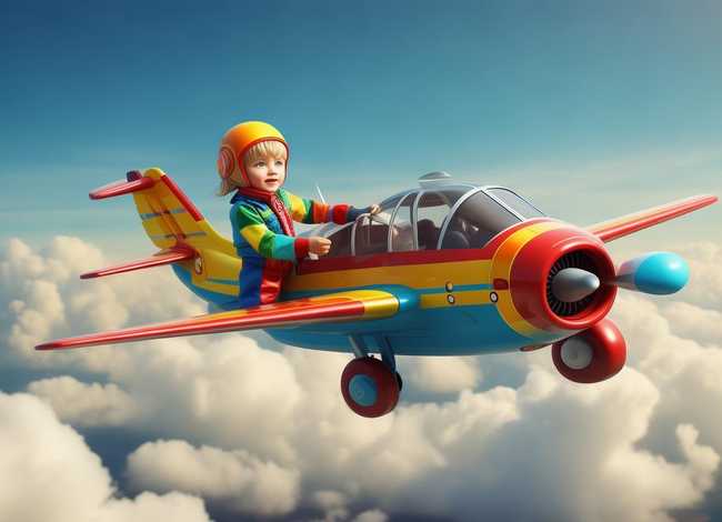 4岁儿童飞机失事，4岁开飞机的小孩