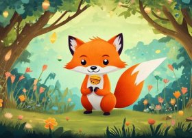 寓言故事儿童画简单漂亮 - 寓言故事简单又漂亮的画