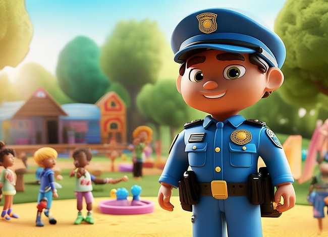儿童故事警察的故事绘本、警察少儿故事 儿童故事警察的故事绘本、警察少儿故事