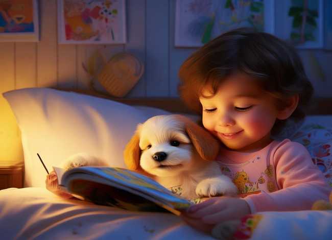 儿童睡前狗狗故事；小狗 睡前故事