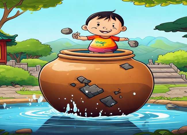 司马光砸缸故事儿童版视频；司马光砸缸的幼儿故事视频