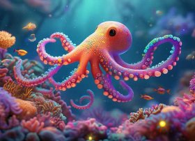 八爪鱼绘本故事、八爪章鱼绘本故事