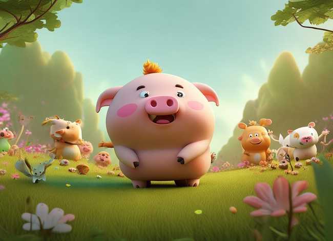 小故事小猪 小故事小猪找朋友