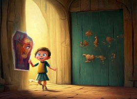 儿童故事敲门、有人来敲门儿童故事