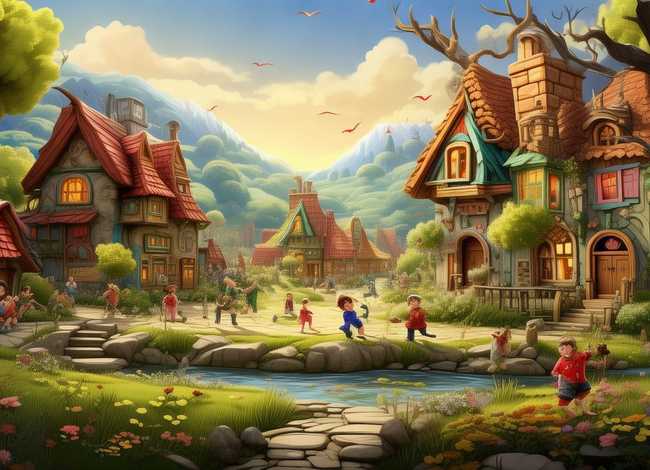 儿童故事家乡；我的家乡幼儿故事